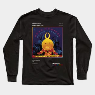 Herbie Hancock - Head Hunters Tracklist Album Long Sleeve T-Shirt